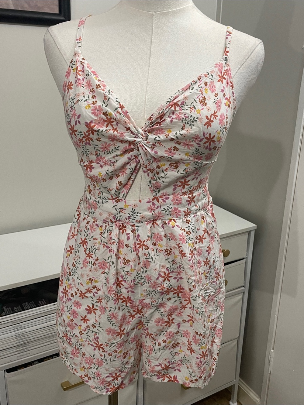 Aeropostale Floral Romper (M)
